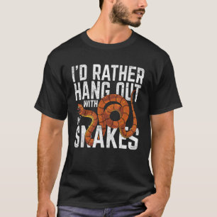 Snake Reptile Keeper Animal Predator Snake T-Shirt