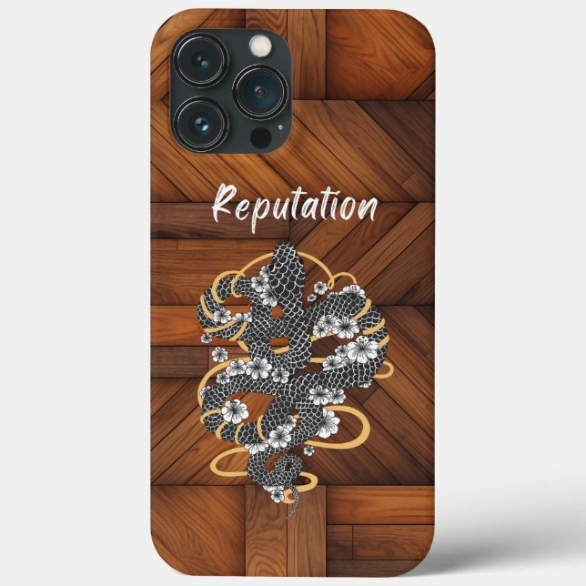 Snake Reputation In The World Case-Mate iPhone Case (Back)