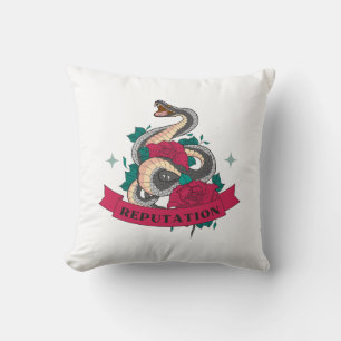 Snake Reputation In The World Cushion