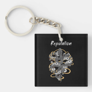 Snake Reputation In The World Key Ring