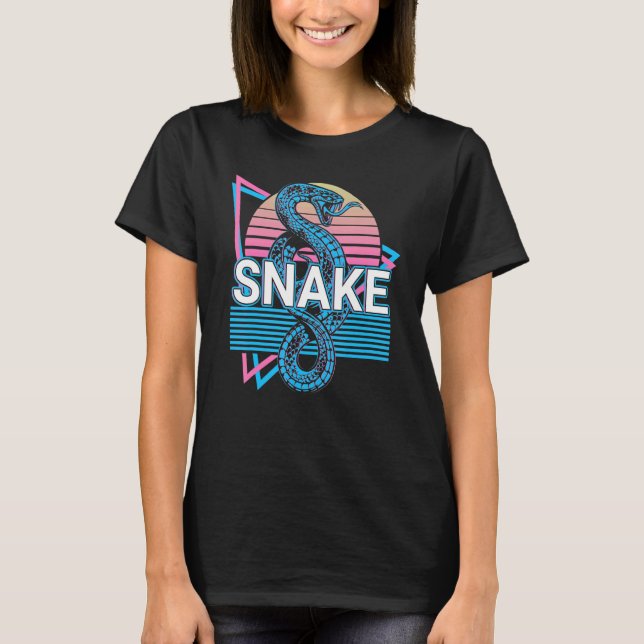Snake Retro T-Shirt (Front)