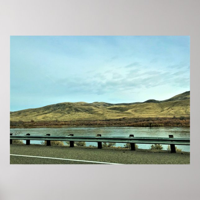 Snake River, Baker County, Oregon Poster (Front)