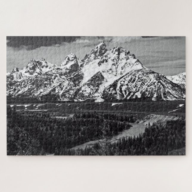 Snake River Bend - Grand Teton - 20x30 - 1014 pcs Jigsaw Puzzle (Horizontal)
