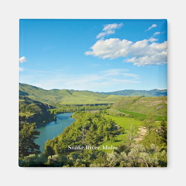 Snake River, Central Idaho, Magnet (Front)