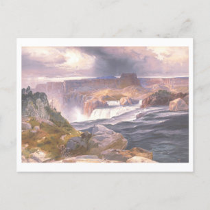 Snake River Great Falls Vintage Prang Lithograph Postcard