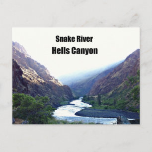 Snake RIver, Hells Canyon Postcard
