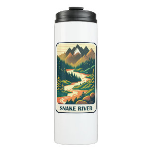 Snake River Idaho Colours Thermal Tumbler