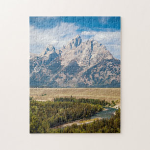 Snake River Overlook   Grand Teton National Park Jigsaw Puzzle