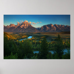 Snake River Overlook Poster