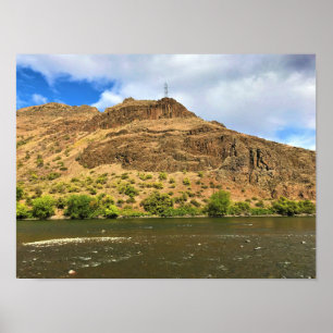 Snake River, Oxbow, ID Poster
