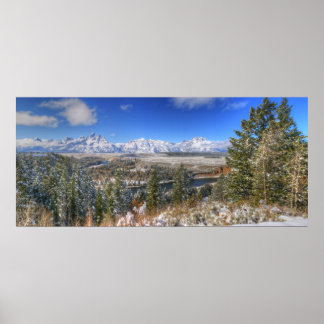 snake river pano___HDR Poster