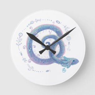 snake round clock