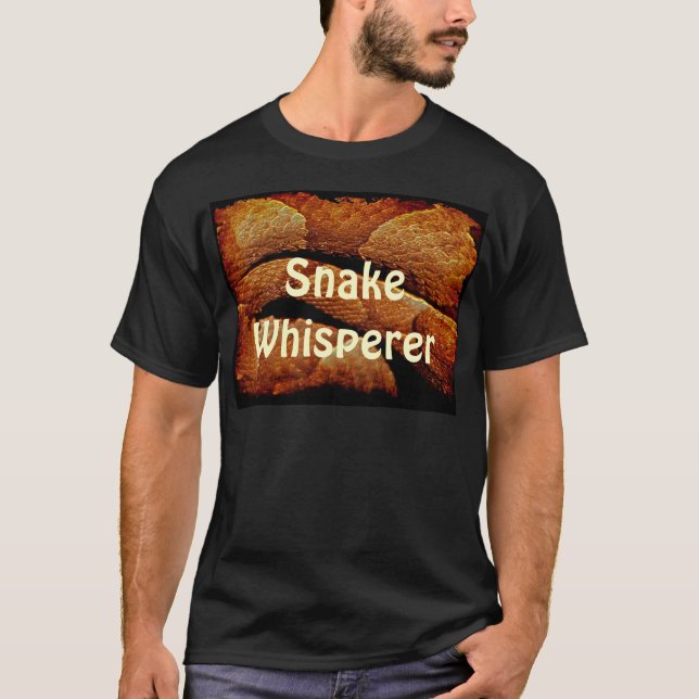 Snake Scale Serpent Scale Art T-Shirt (Front)