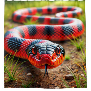 Snake Shower Curtain