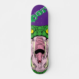 Snake Skateboard Deck Design Poison