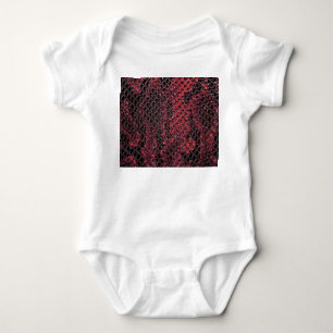 Snake skin: abstract background. baby bodysuit