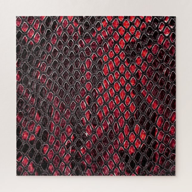 Snake skin: abstract background. jigsaw puzzle (Vertical)