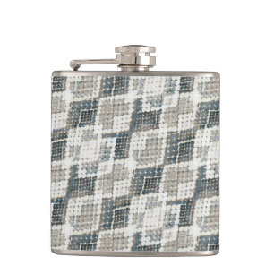 Snake skin, Anaconda, skin, snake, predator . Hip Flask