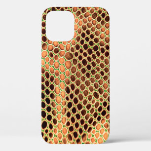 Snake skin background iPhone 12 case