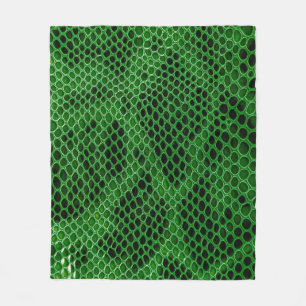 Snake skin background fleece blanket