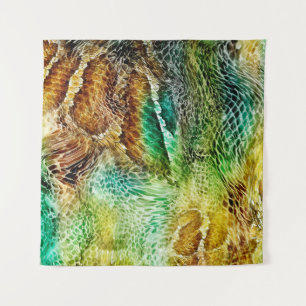 Snake skin background tapestry