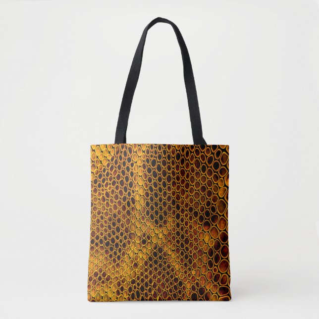 Snake skin background tote bag (Front)