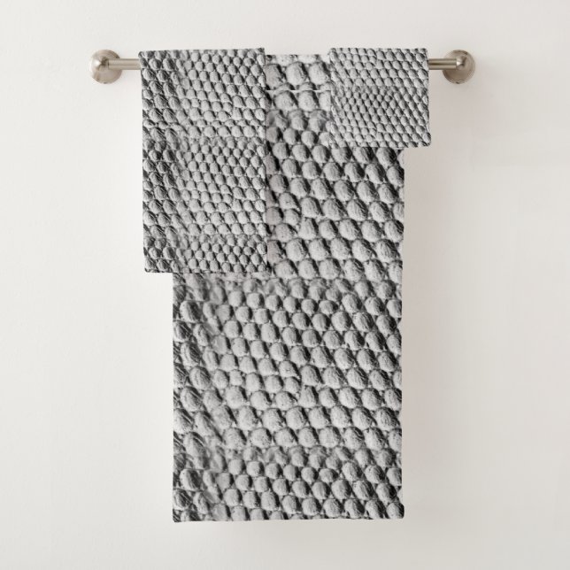 Snake Skin Bath Towel Set (Insitu)