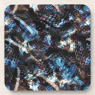 Snake skin coaster
