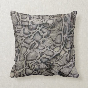 Snake-skin design an effortless dose of  elegance cushion