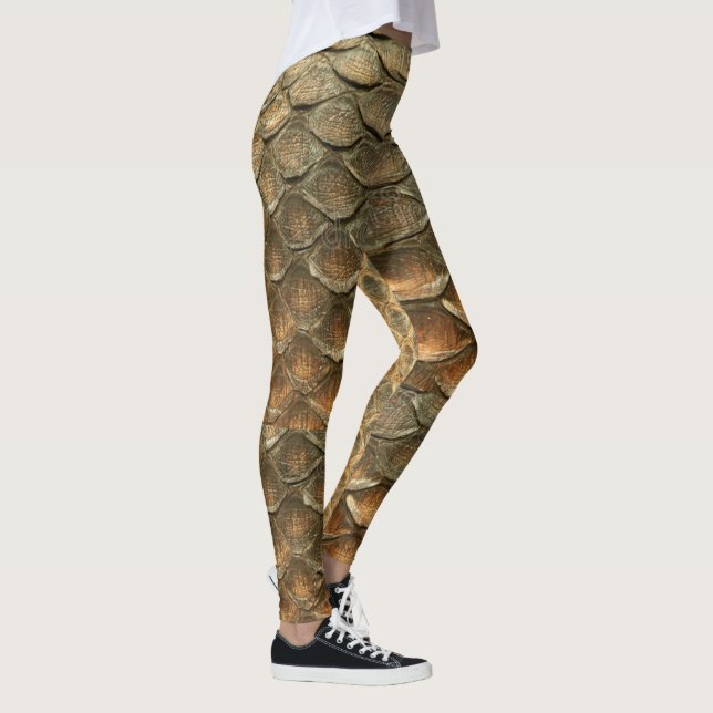 Snake Skin design  Leggings (Right)