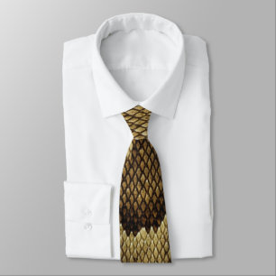 Snake Skin Design Tie