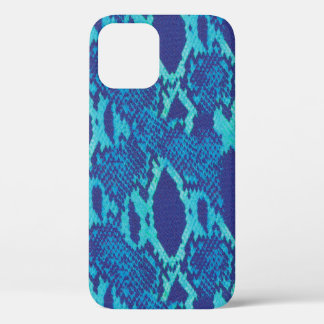 Snake Skin in Blue Design Case-Mate iPhone Case
