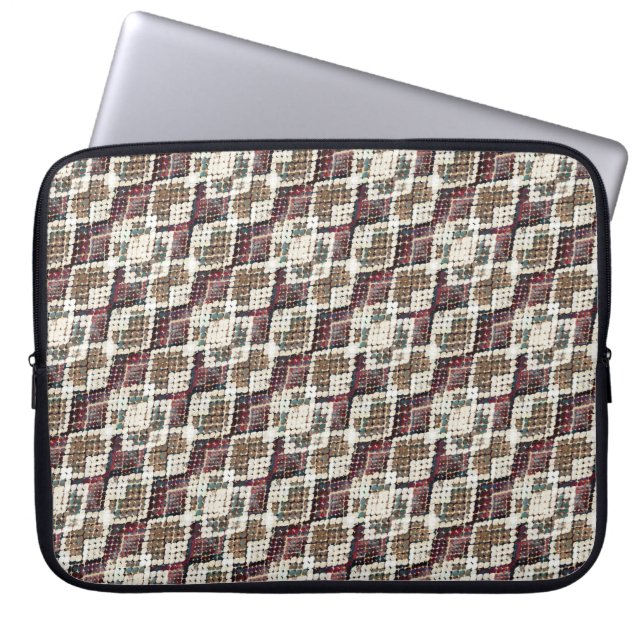 Snake skin. laptop sleeve (Front)
