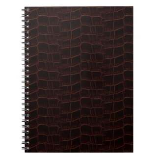 Snake Skin Leather Notebook 4b -