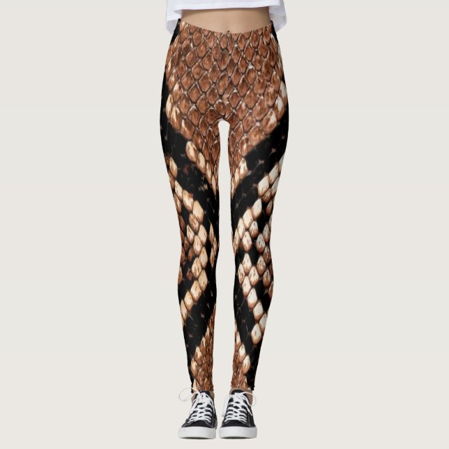 SNAKE SKIN LEGGINGS (Front)