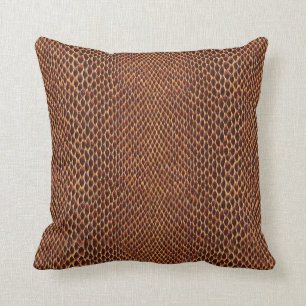 Snake Skin-Look  Background Cushion