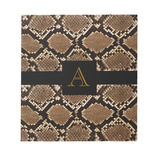 Snake Skin Notepad (Front)