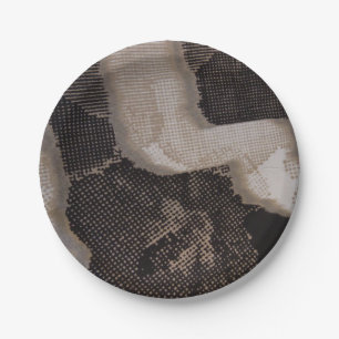 SNAKE SKIN PAPER PLATE