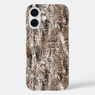 Snake Skin Pattern iPhone 16 Case