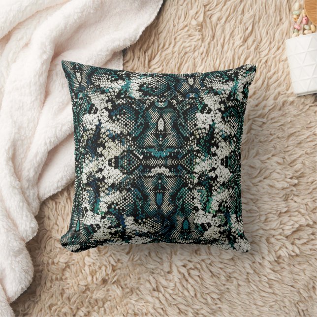 Snake Skin Pattern  Cushion (Blanket)