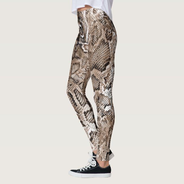 Snake Skin Pattern  Leggings (Left)