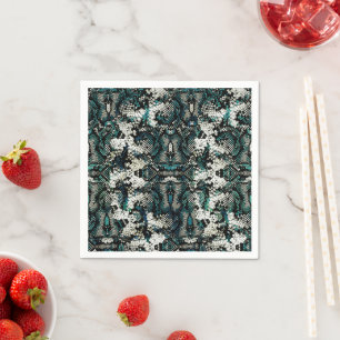 Snake Skin Pattern Napkin