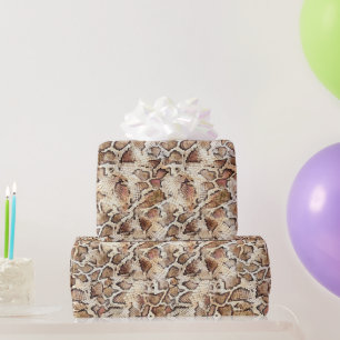 Snake Skin Pattern Wrapping Paper