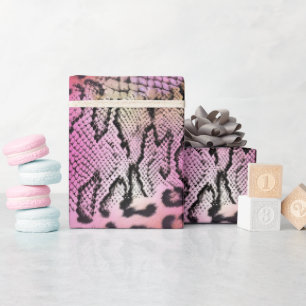 Snake Skin Pattern Wrapping Paper