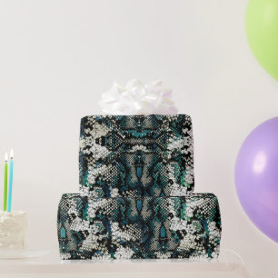 Snake Skin Pattern Wrapping Paper