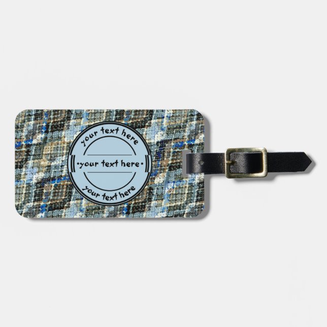 Snake skin, Python, Anaconda, skin, reptile, Luggage Tag (Front Horizontal)
