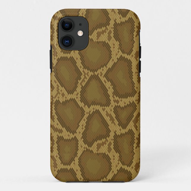 Snake skin, reptile pattern Case-Mate iPhone case (Back)