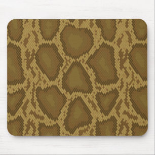 Snake skin, reptile pattern mouse mat