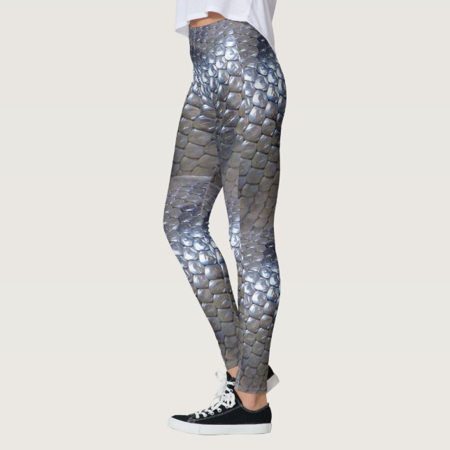 Snake Skin Texture Leggings (Left)