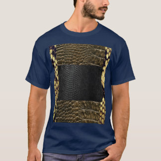 Snake Skins Fashion Texture Photo Design  T-Shirt